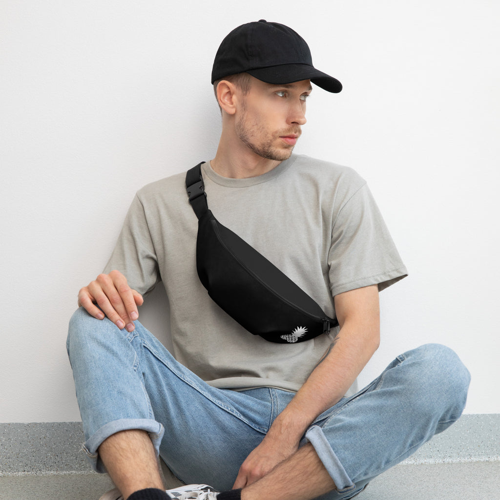 Black Phineapple Bum Bag