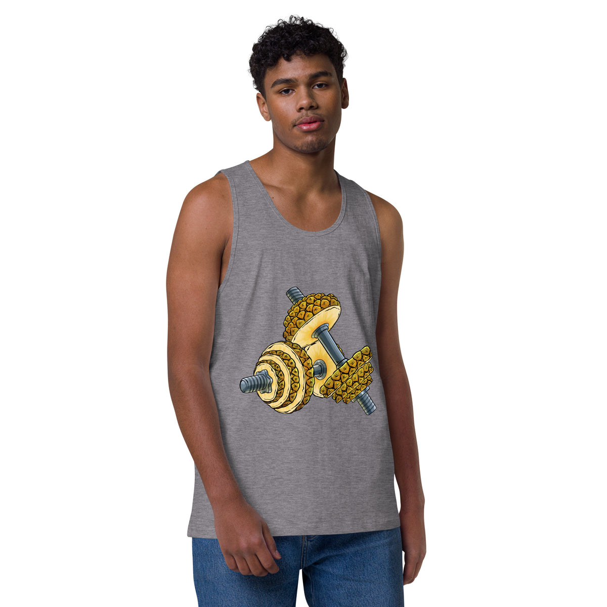 Phineapple Dumbbell Tank Top