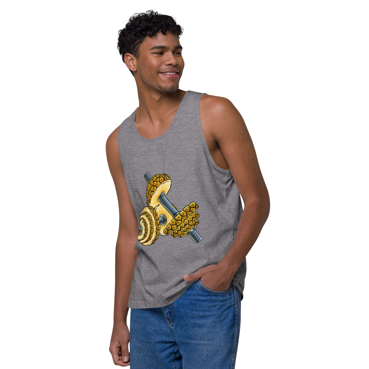 Phineapple Dumbbell Tank Top