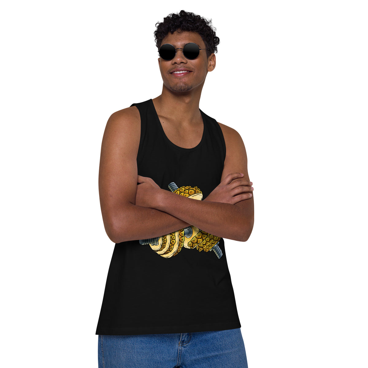 Phineapple Dumbbell Tank Top