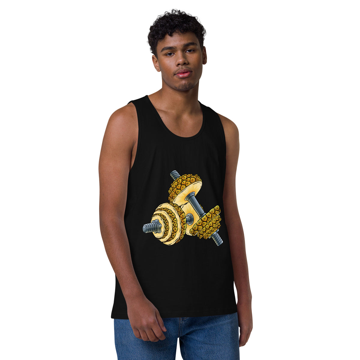 Phineapple Dumbbell Tank Top