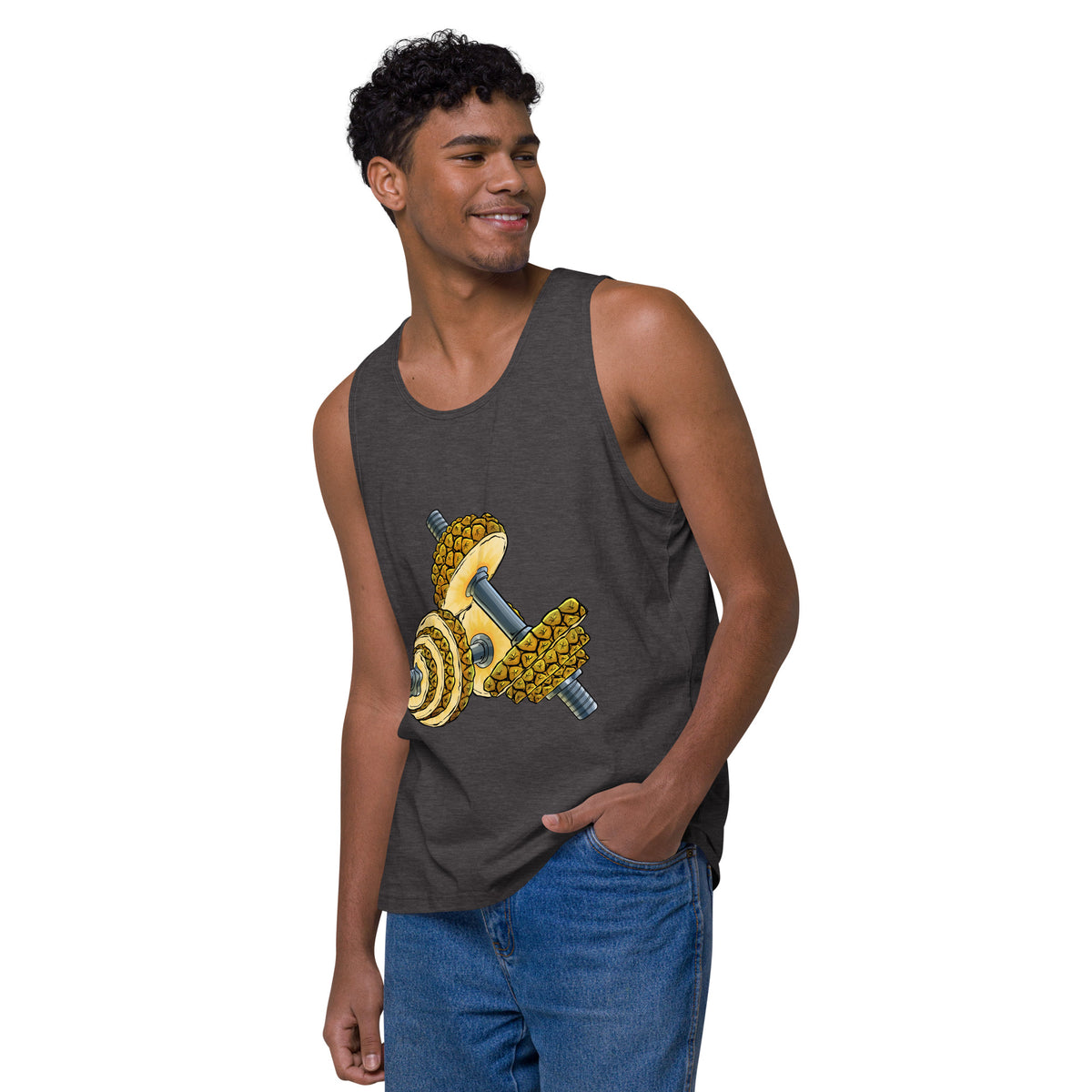 Phineapple Dumbbell Tank Top