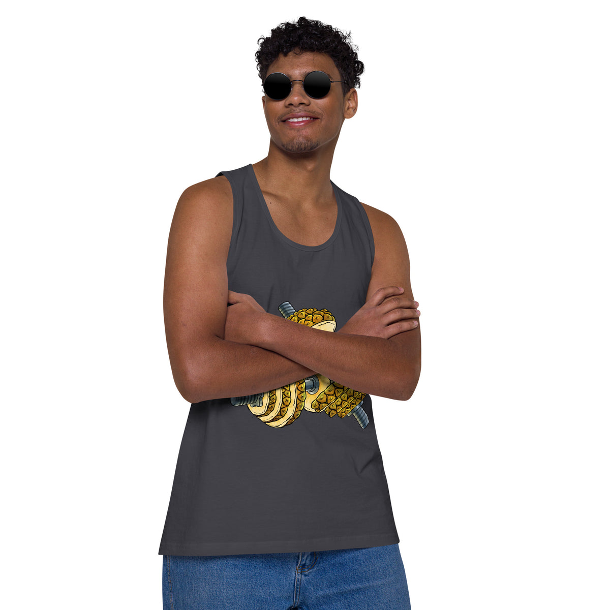 Phineapple Dumbbell Tank Top