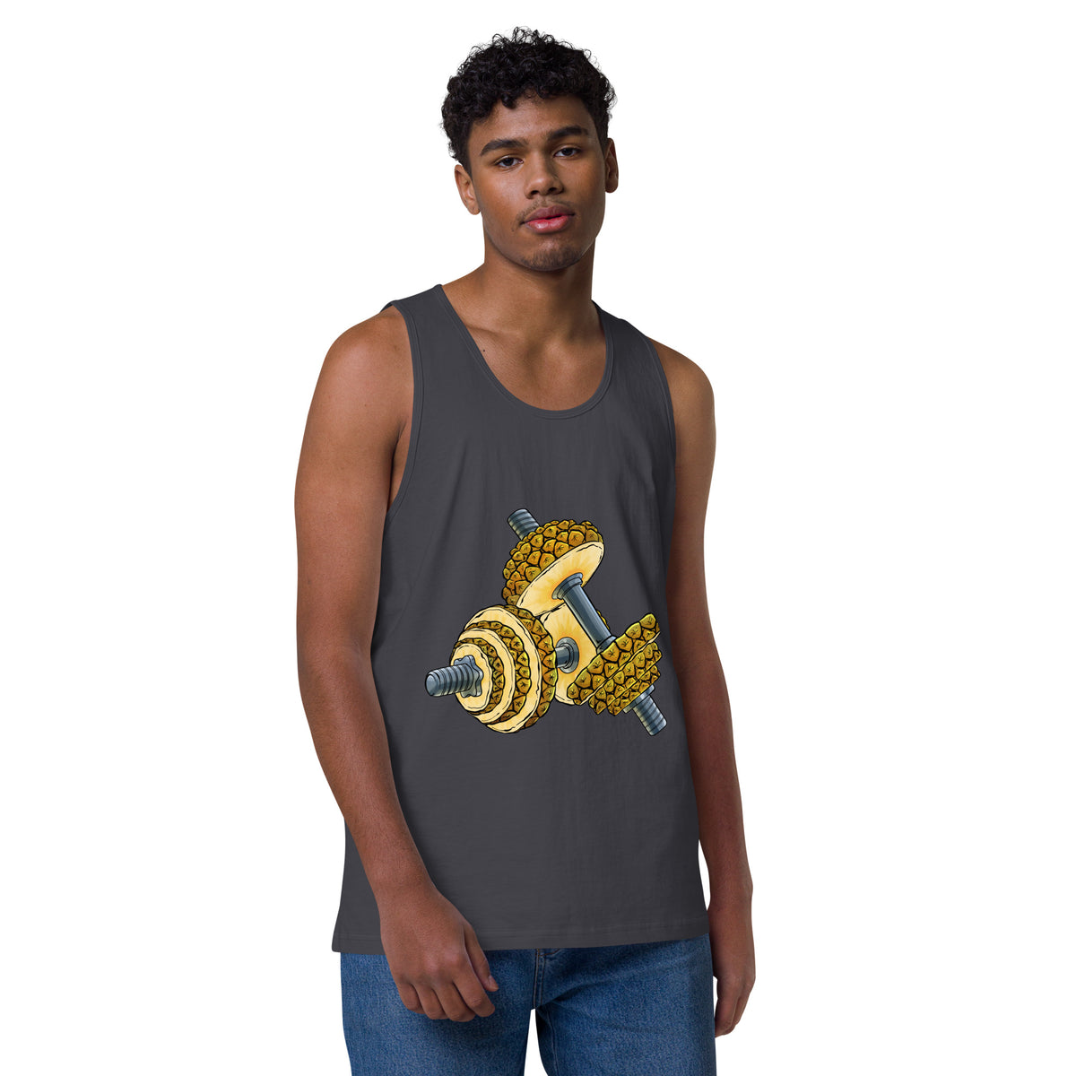 Phineapple Dumbbell Tank Top