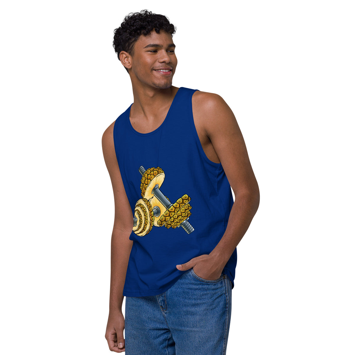 Phineapple Dumbbell Tank Top