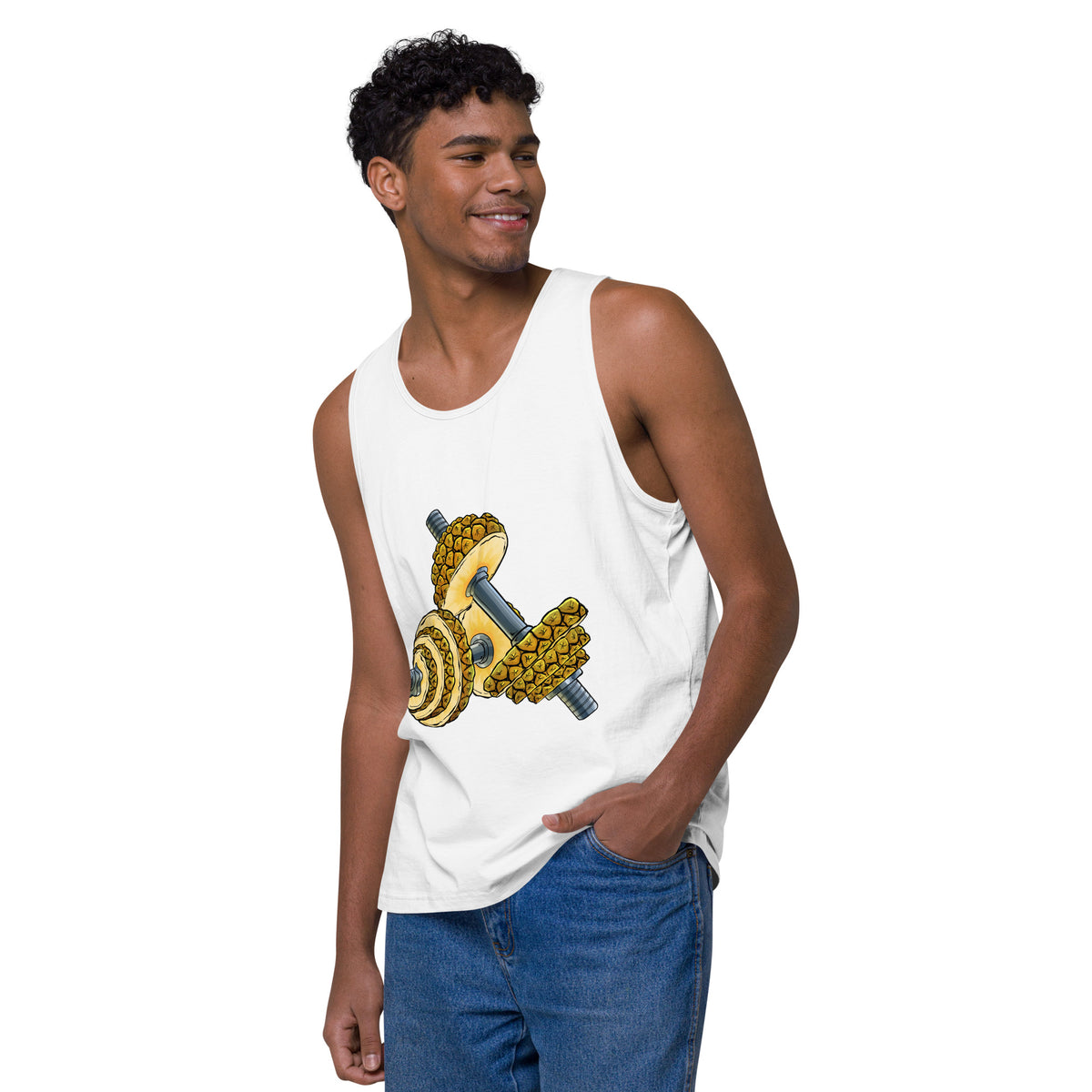 Phineapple Dumbbell Tank Top