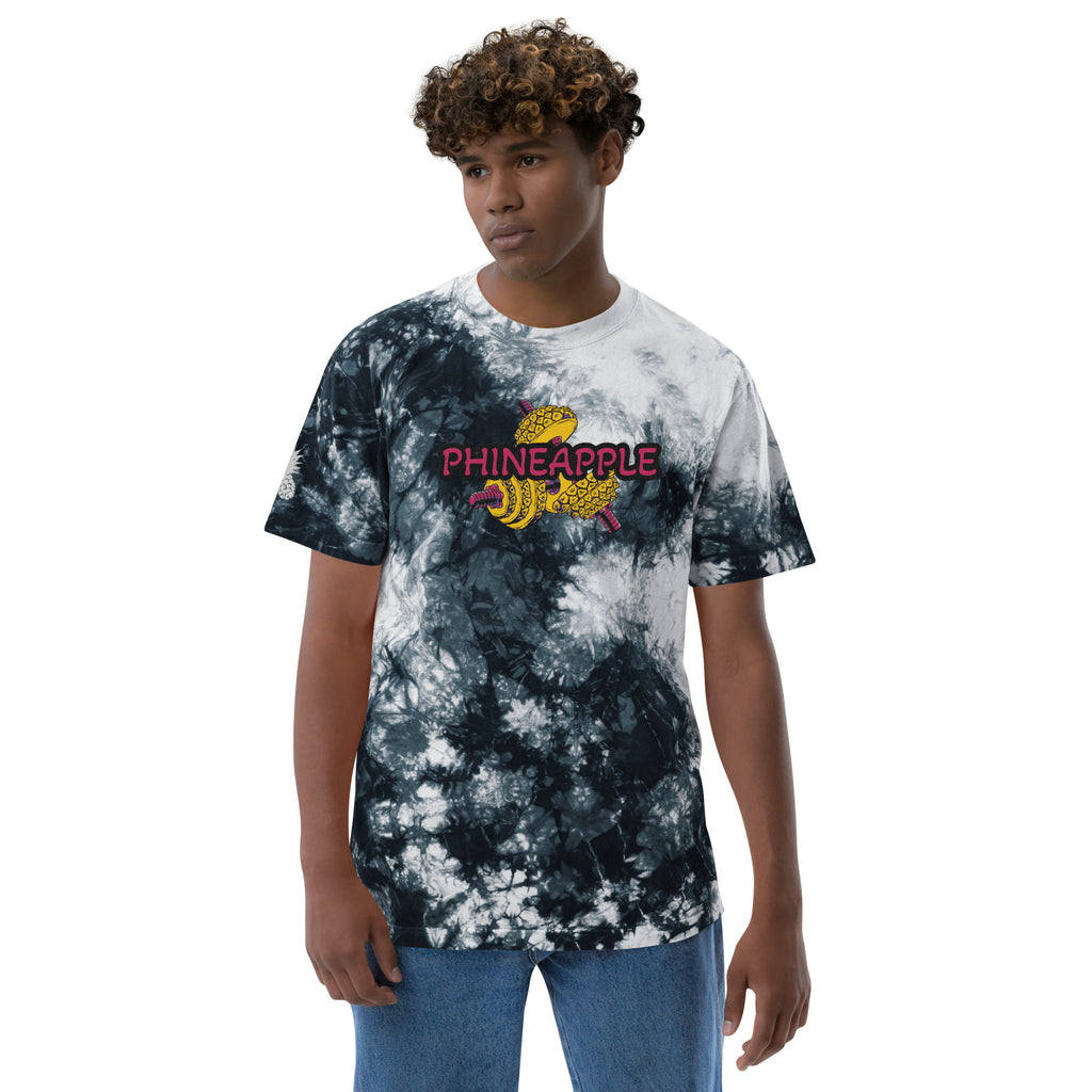 Embroidered  Phineapple Tie-Dye Pump Cover