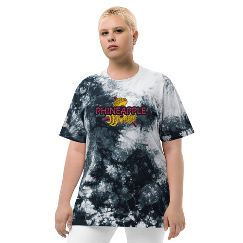 Embroidered  Phineapple Tie-Dye Pump Cover
