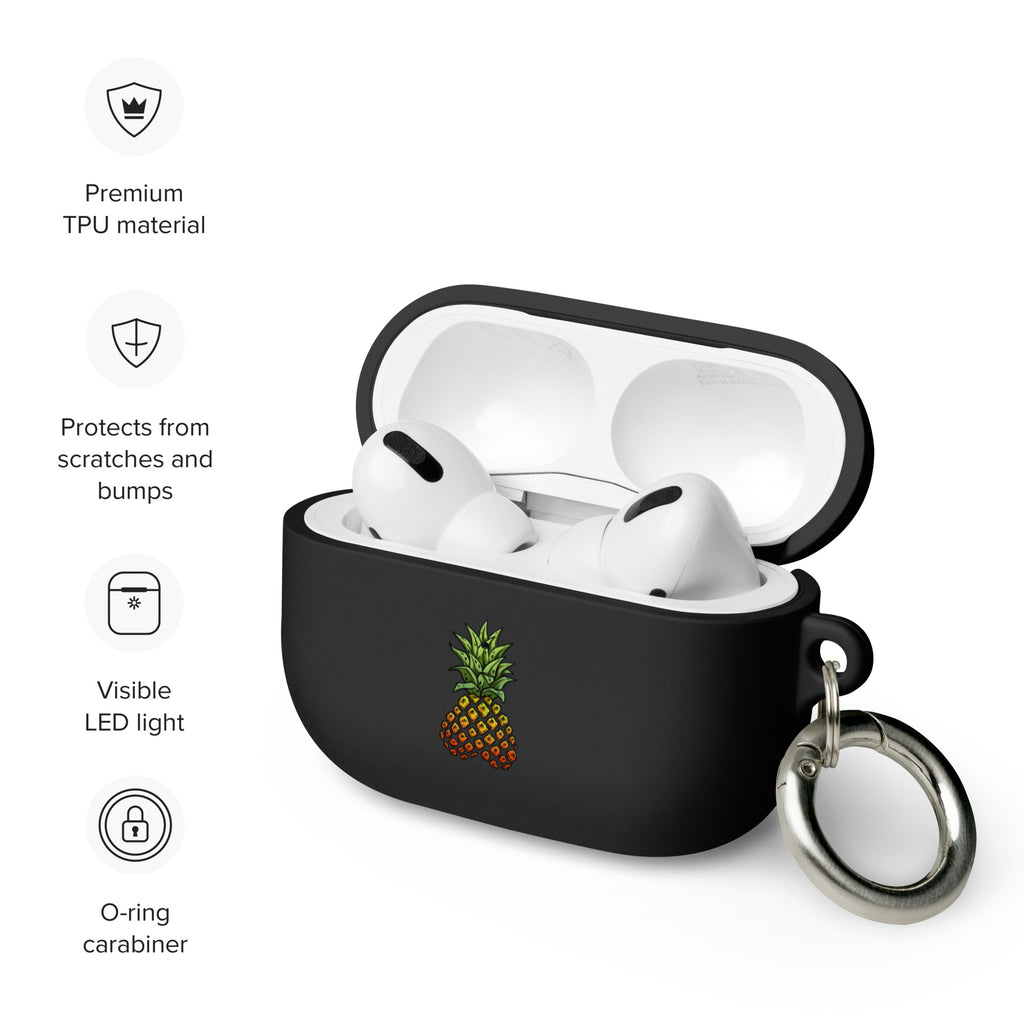 Rubber Phineapple AirPods case