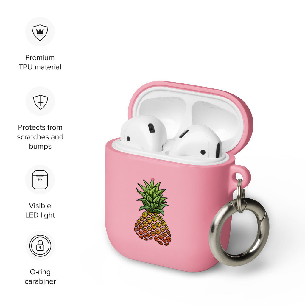 Rubber Phineapple AirPods case