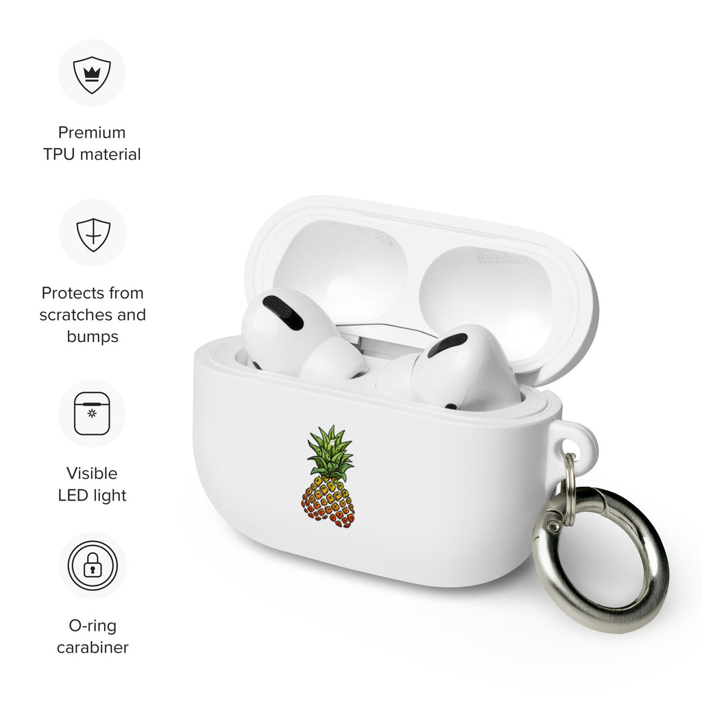 Rubber Phineapple AirPods case
