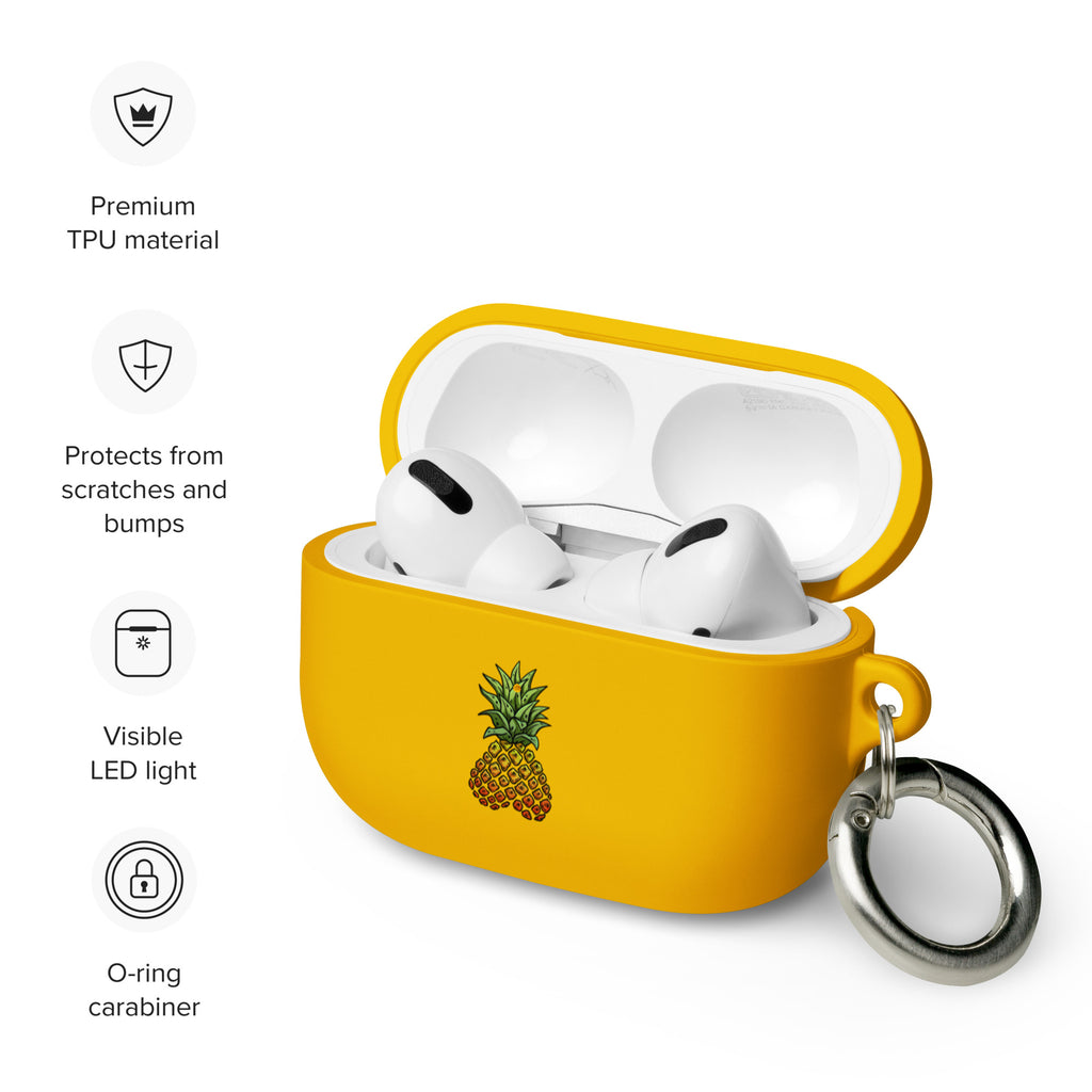 Rubber Phineapple AirPods case