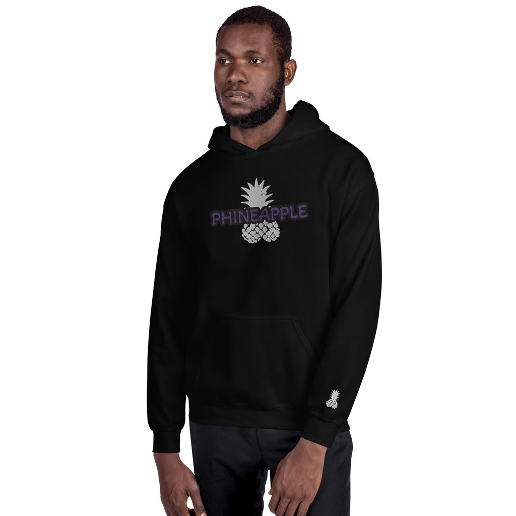 Embroidered Phineapple Unisex Hoodie