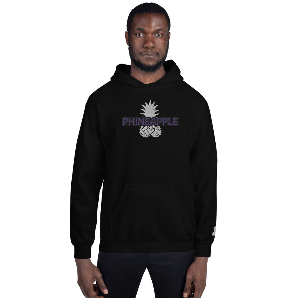 Embroidered Phineapple Unisex Hoodie