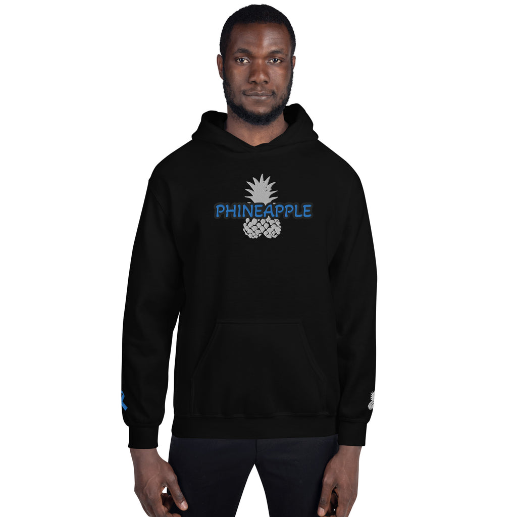 Embroidered Sexual Assault Awareness Phineapple Unisex Hoodie