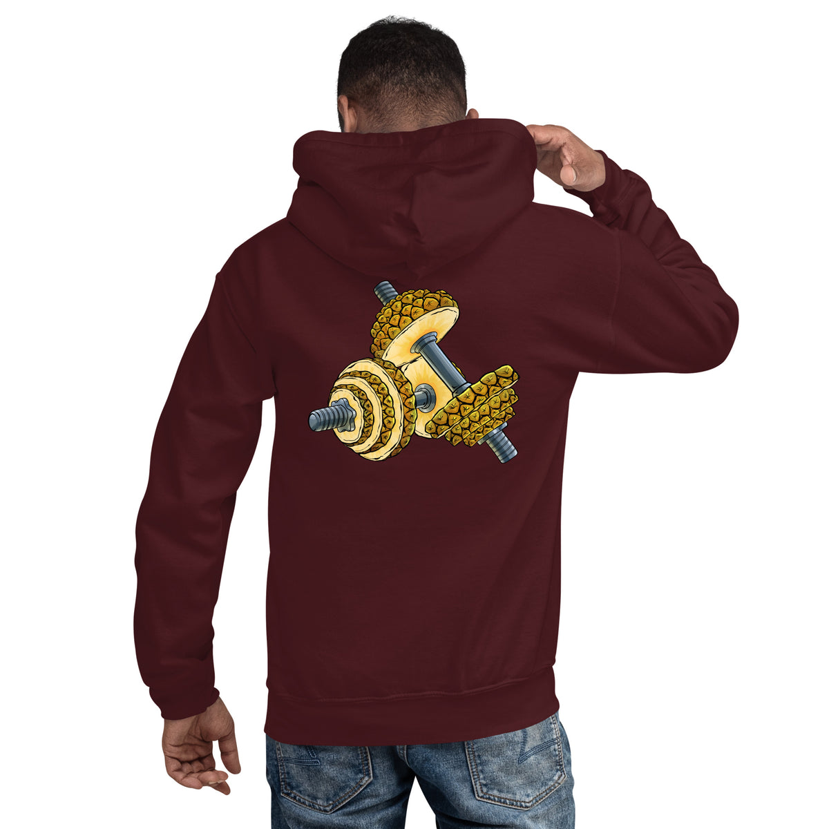 Phineapple Dumbbell Unisex Hoodie