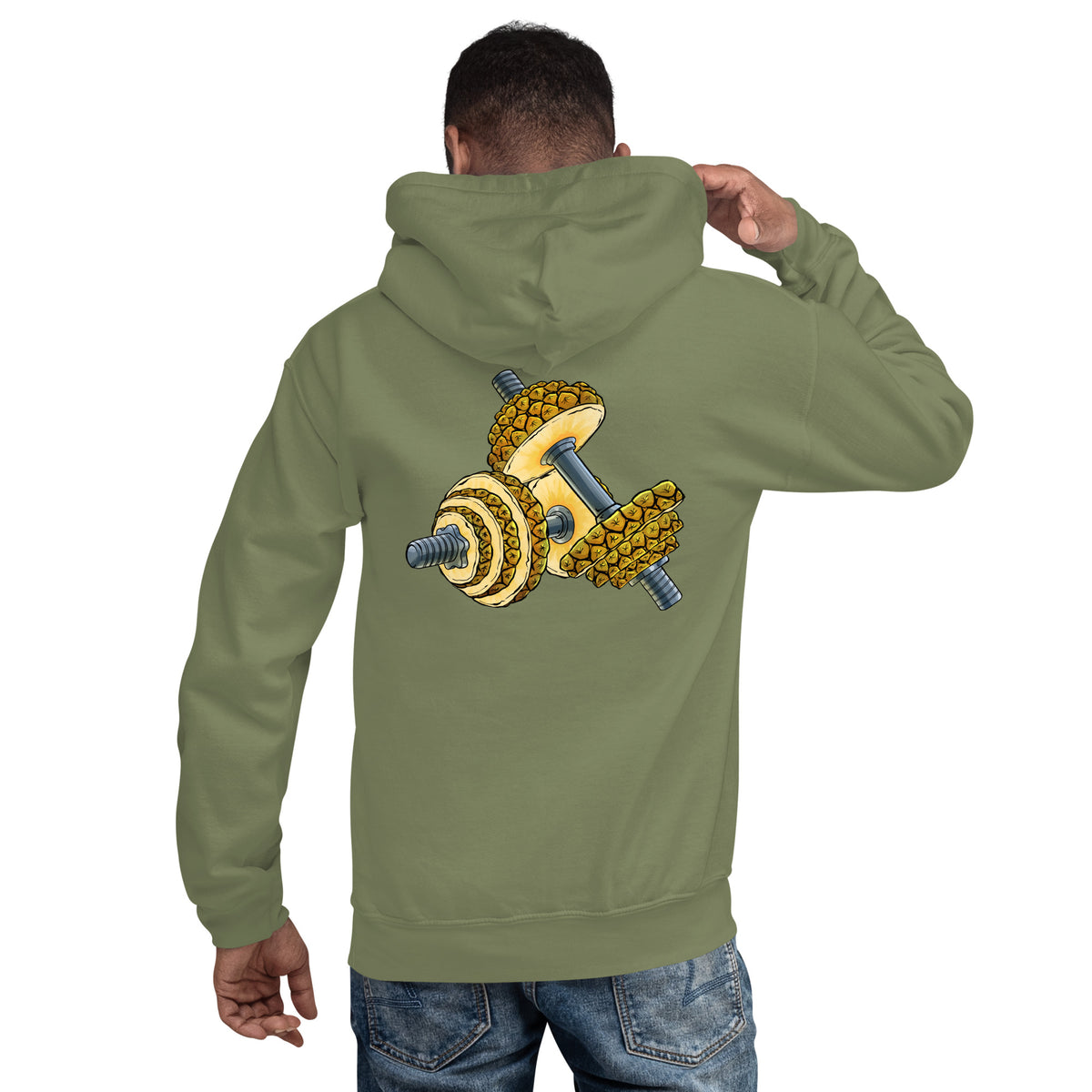 Phineapple Dumbbell Unisex Hoodie