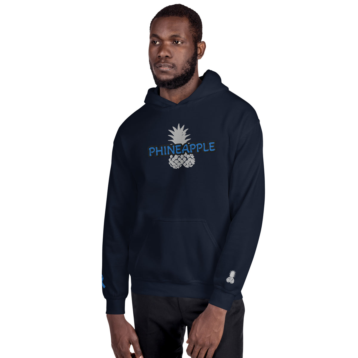 Embroidered Sexual Assault Awareness Phineapple Unisex Hoodie