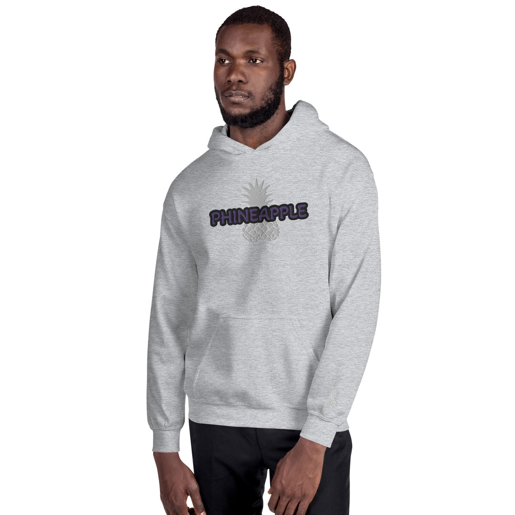 Embroidered Phineapple Unisex Hoodie