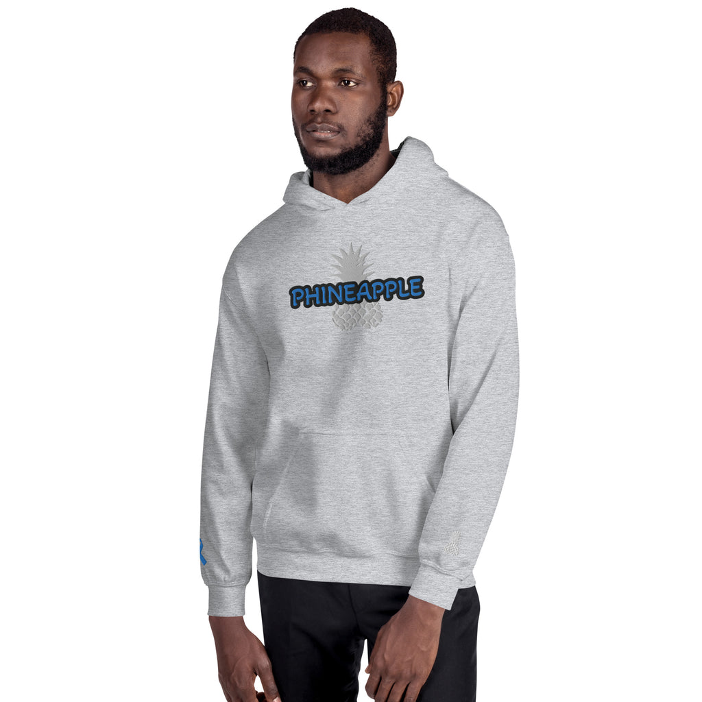 Embroidered Sexual Assault Awareness Phineapple Unisex Hoodie