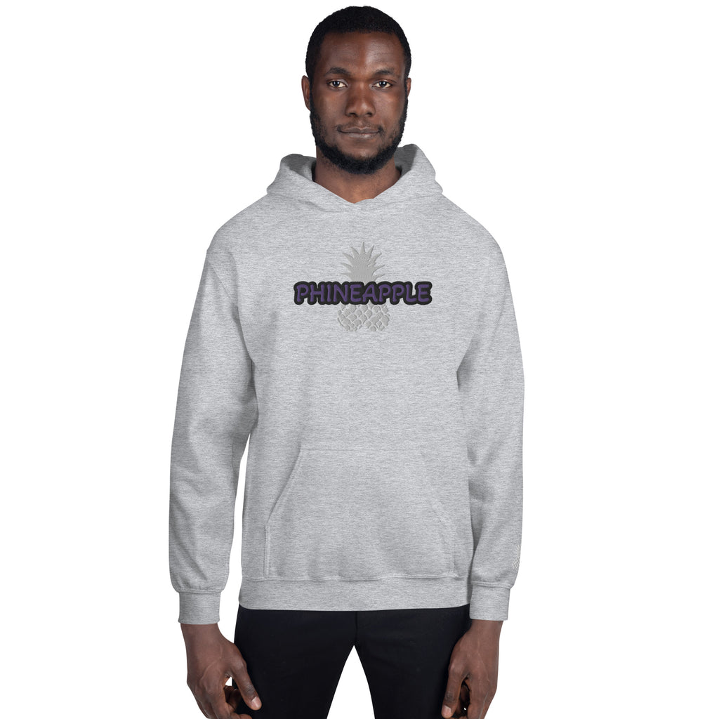Embroidered Phineapple Unisex Hoodie