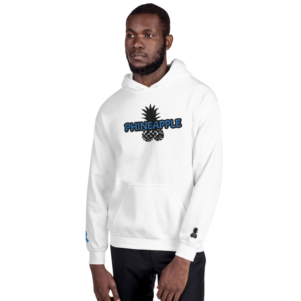 Embroidered Sexual Assault Awareness Phineapple Unisex Hoodie