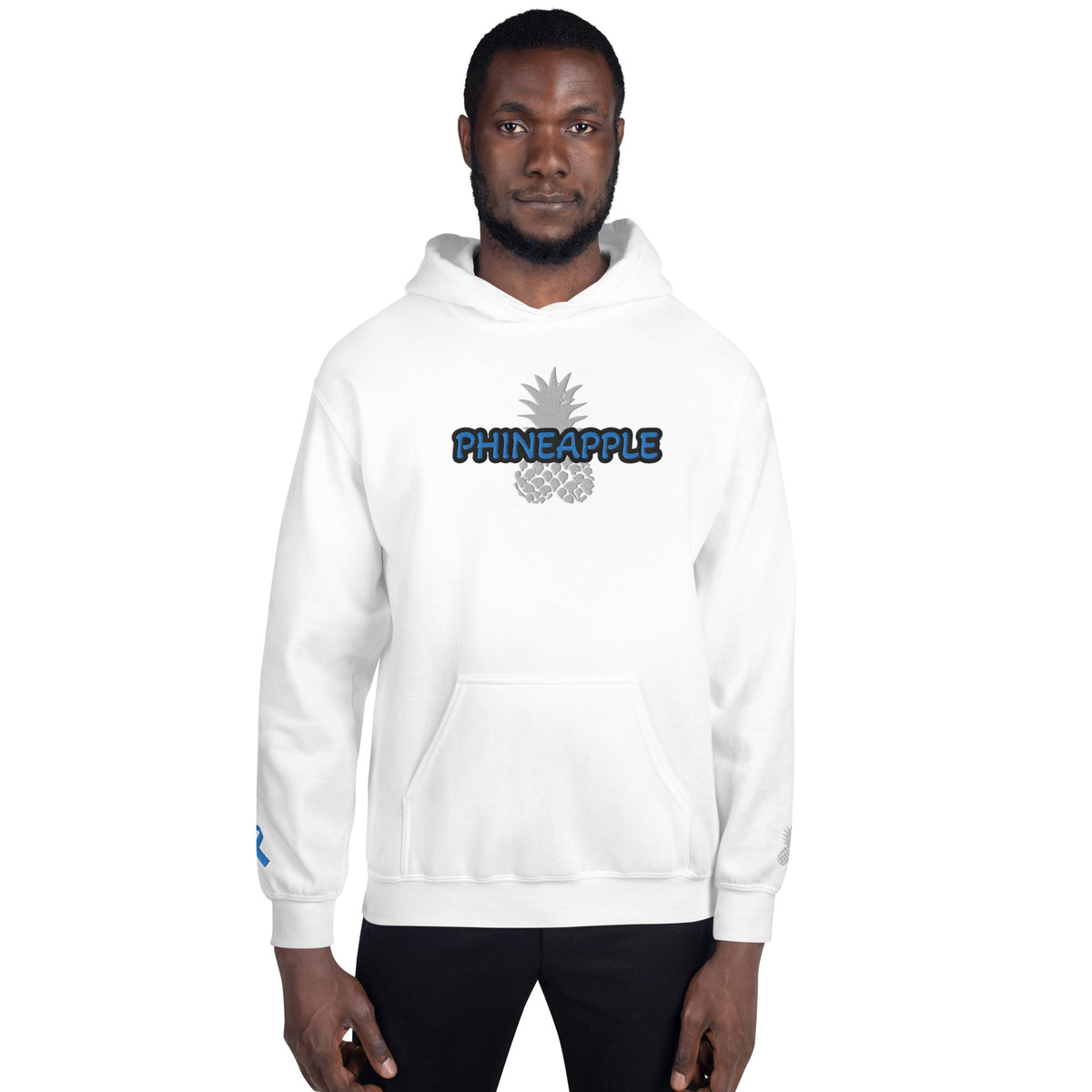 Embroidered Sexual Assault Awareness Phineapple Unisex Hoodie
