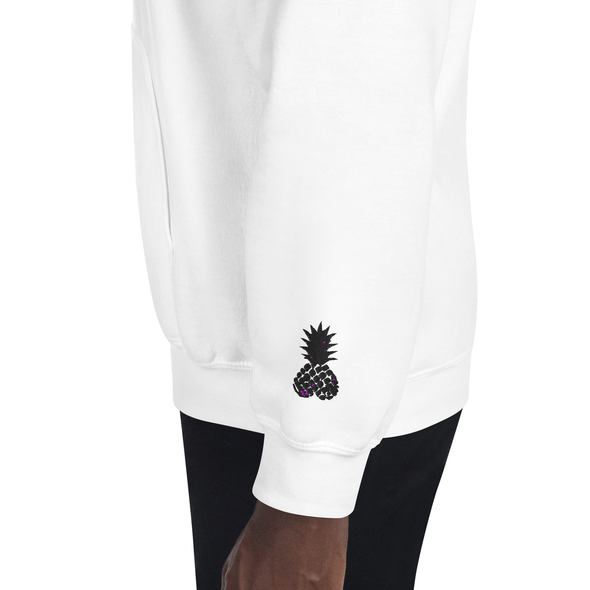 Embroidered Sexual Assault Awareness Phineapple Unisex Hoodie