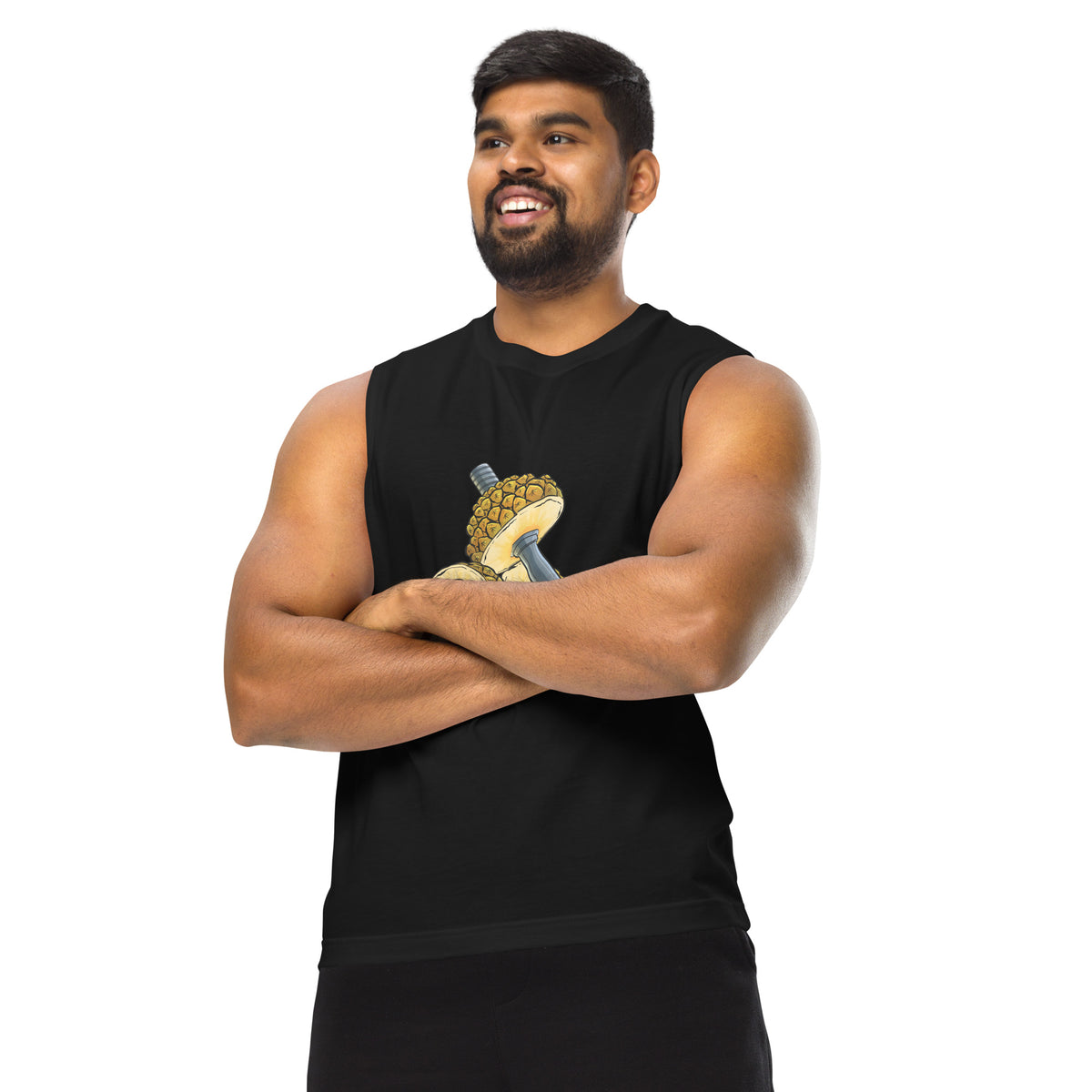 Phineapple Dumbbell Muscle Shirt