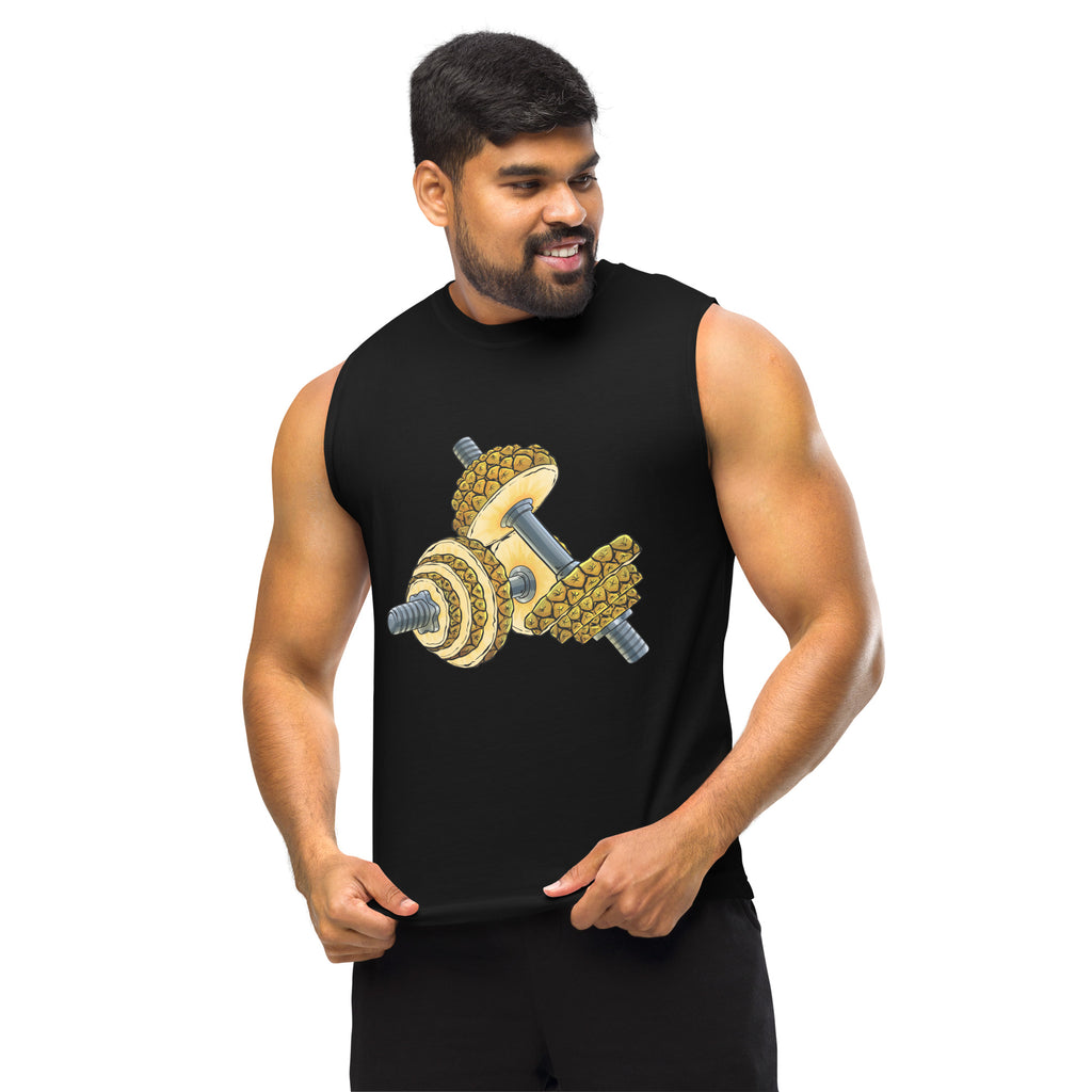 Phineapple Dumbbell Muscle Shirt