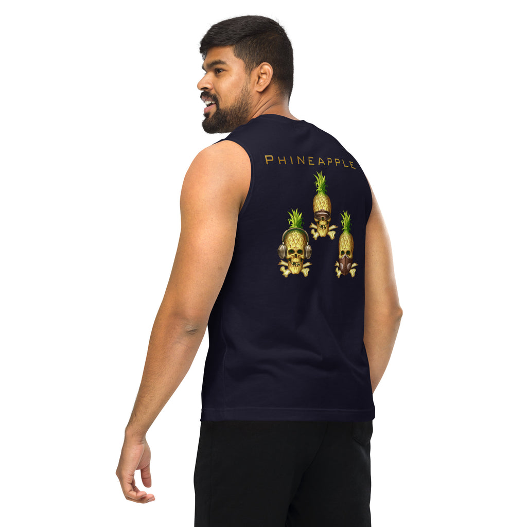 Phineapple Skull Muscle Shirt