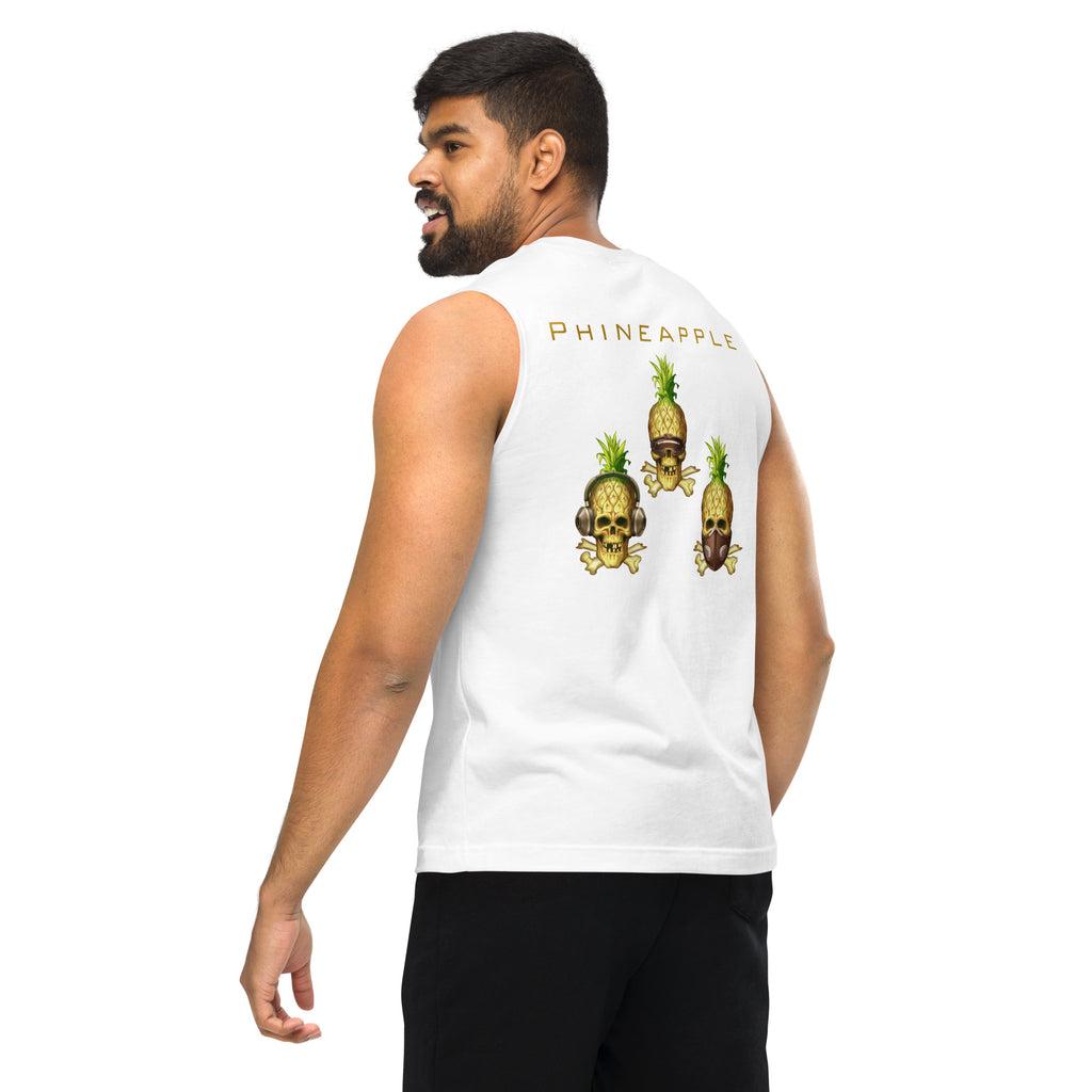 Phineapple Skull Muscle Shirt