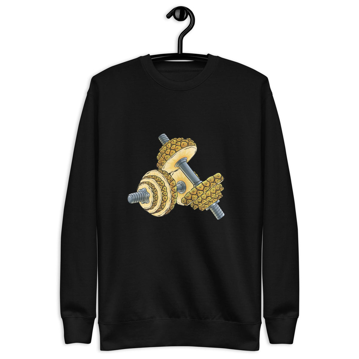 Phineapple Dumbbell Unisex Premium Sweatshirt - Phineapple
