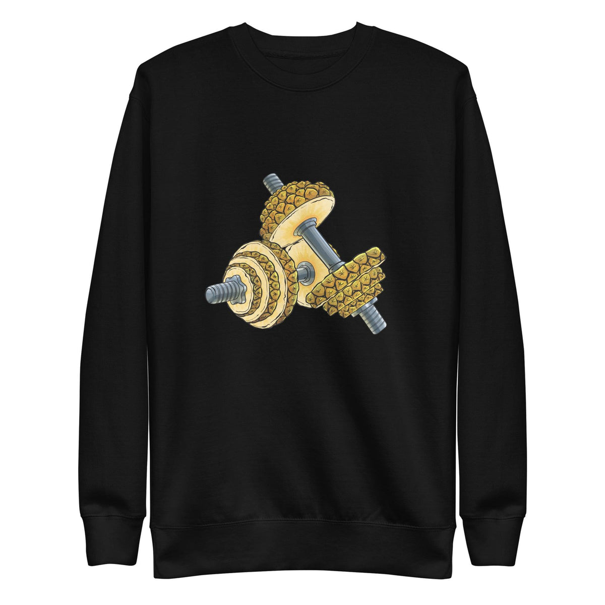 Phineapple Dumbbell Unisex Premium Sweatshirt - Phineapple