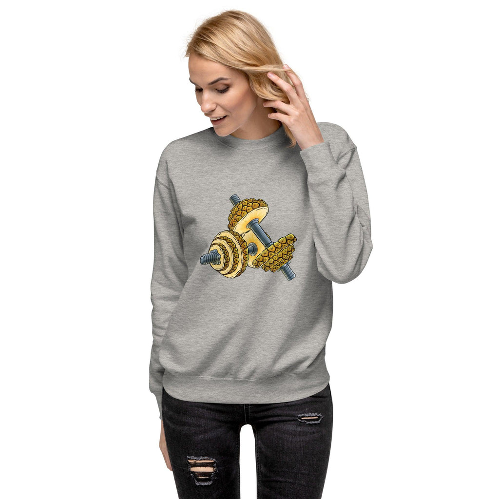Phineapple Dumbbell Unisex Premium Sweatshirt - Phineapple