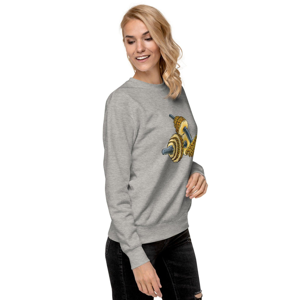 Phineapple Dumbbell Unisex Premium Sweatshirt - Phineapple