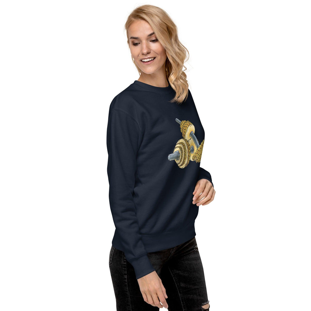 Phineapple Dumbbell Unisex Premium Sweatshirt - Phineapple