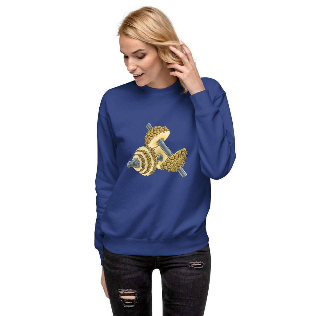 Phineapple Dumbbell Unisex Premium Sweatshirt - Phineapple