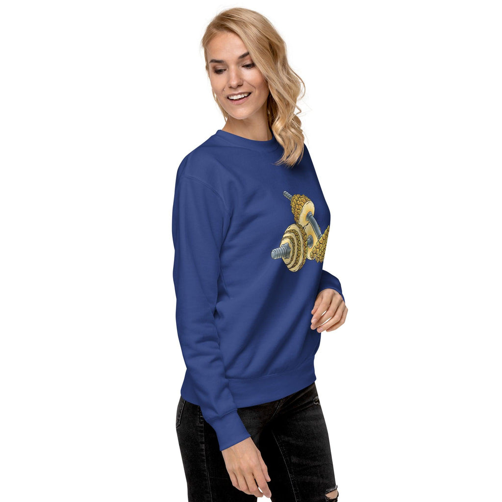 Phineapple Dumbbell Unisex Premium Sweatshirt - Phineapple