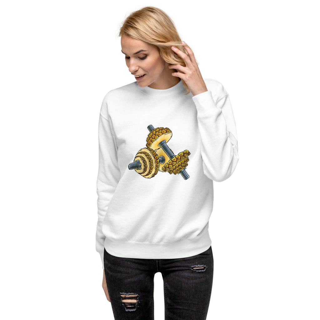Phineapple Dumbbell Unisex Premium Sweatshirt - Phineapple