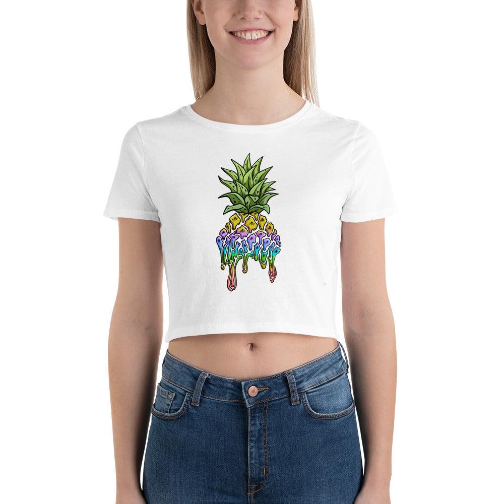 Melted Phinepple Women’s Crop Tee - Phineapple