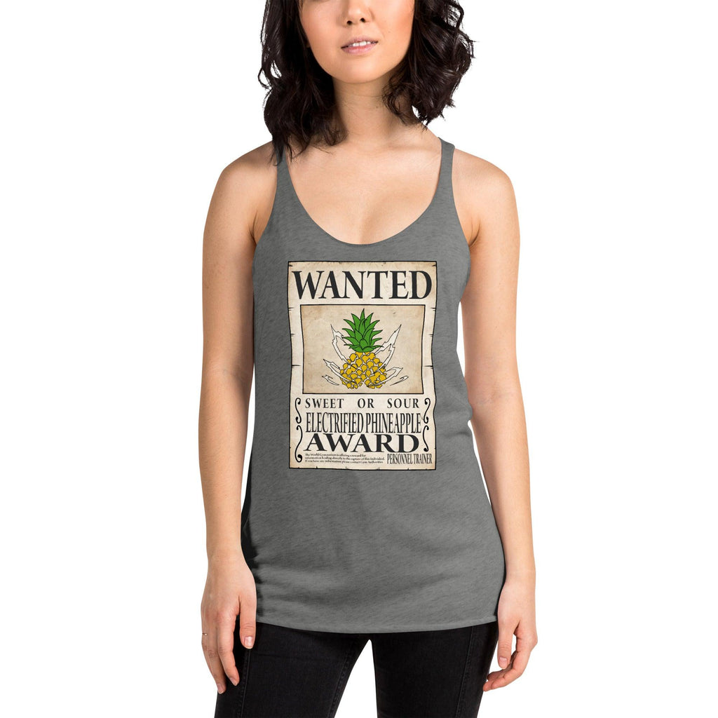 Wanted Women's Racerback Tank - Phineapple