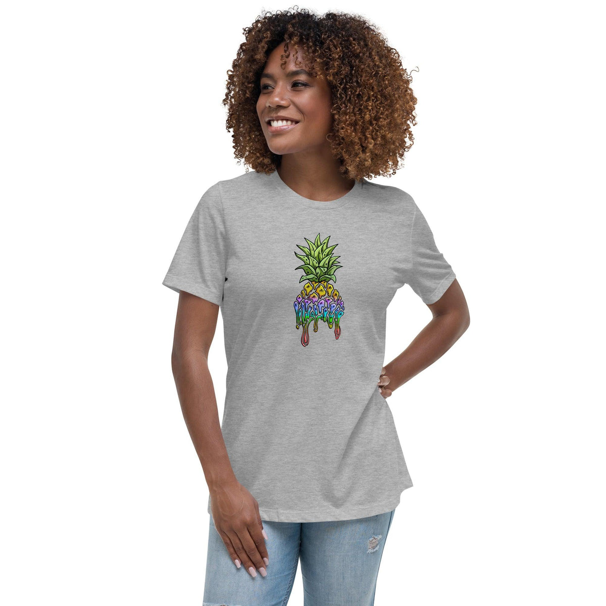Melted Phineapple Women's Relaxed T-Shirt - Phineapple