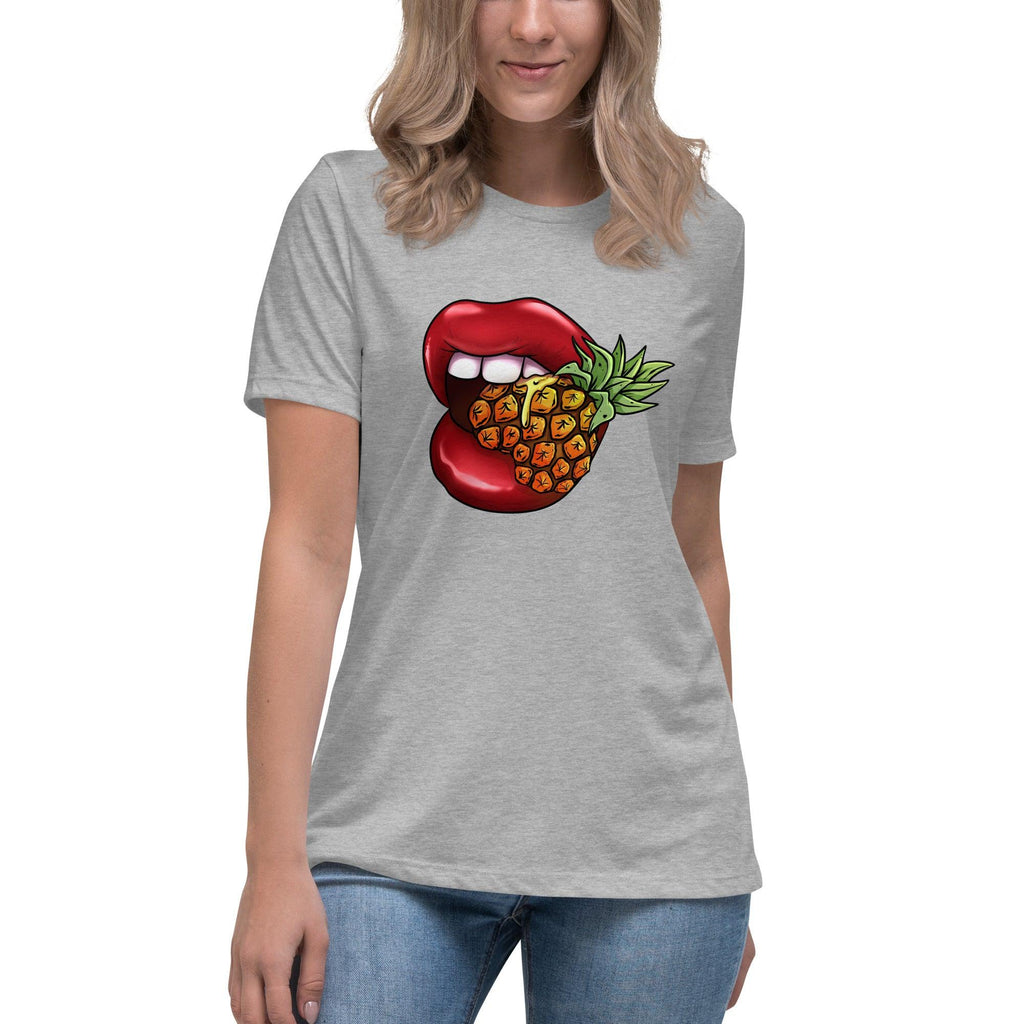 Phineapple Lips Women's Relaxed T-Shirt - Phineapple