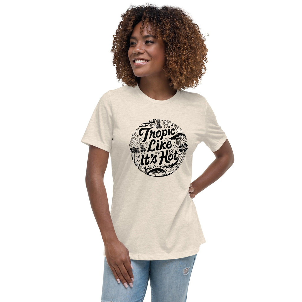 Tropic Like It's Hot Women's Relaxed T-Shirt - Phineapple