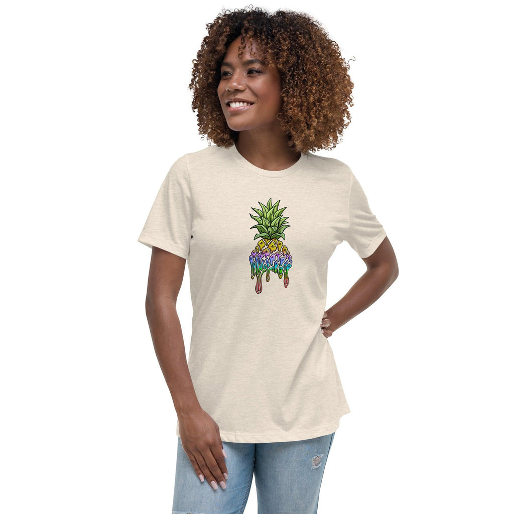 Melted Phineapple Women's Relaxed T-Shirt - Phineapple