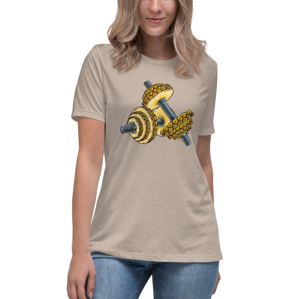 Phineapple Dumbbell Women's Relaxed T-Shirt - Phineapple