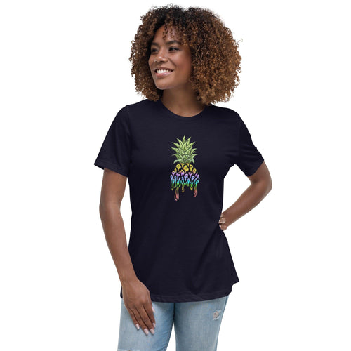 Melted Phineapple Women's Relaxed T-Shirt - Phineapple