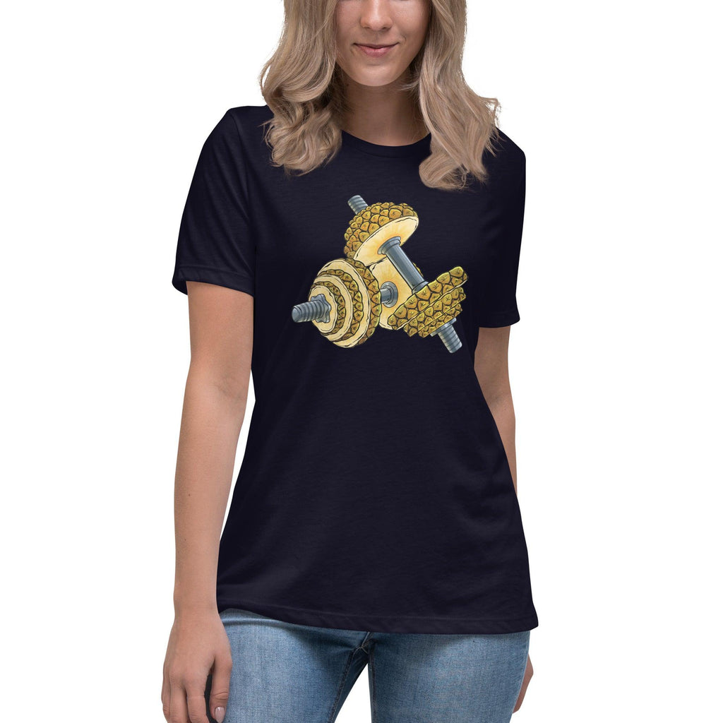 Phineapple Dumbbell Women's Relaxed T-Shirt - Phineapple