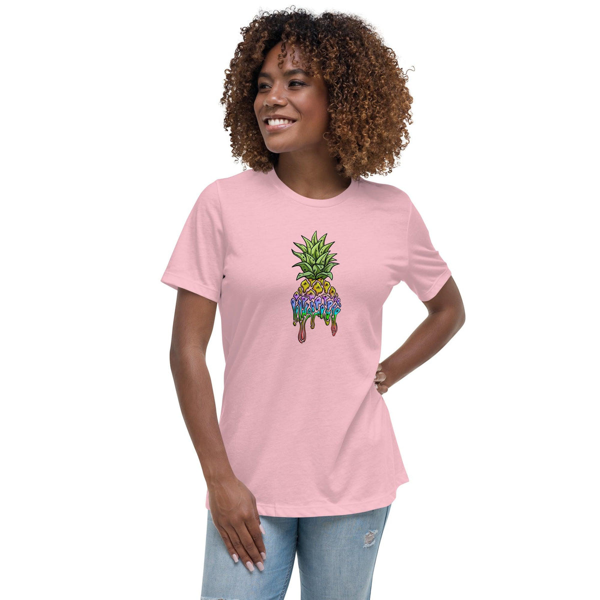 Melted Phineapple Women's Relaxed T-Shirt - Phineapple